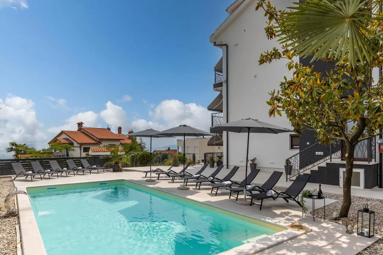 Villa Adriatic, Apartment Enio With Swimming Pool, Panoramic Sew View, Free Parking Icici
