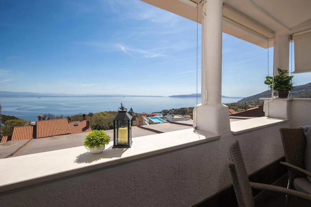 Villa Adriatic, Apartment Enio With Swimming Pool, Panoramic Sew View, Free Parking Ičići 0*,