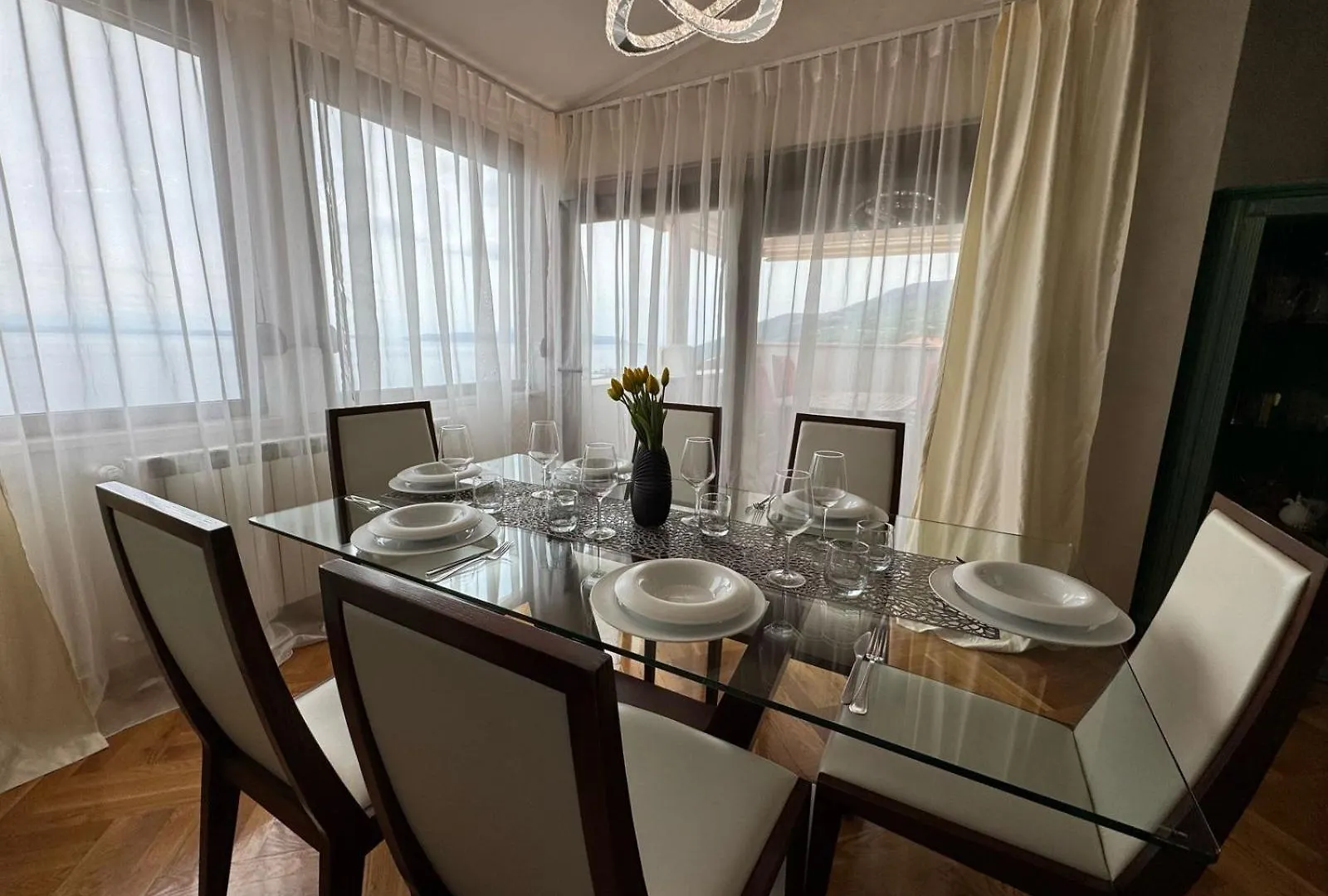 Villa Adriatic, Apartment Enio With Swimming Pool, Panoramic Sew View, Free Parking Icici
